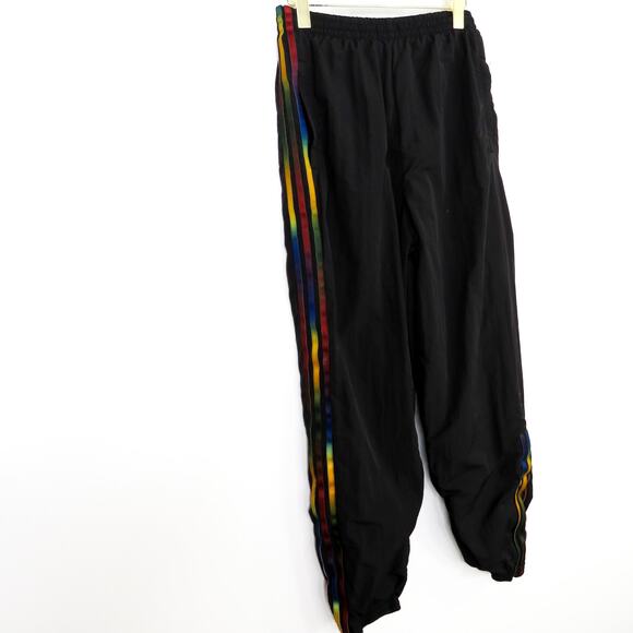 Adidas Originals Women's Adicolor Rainbow Stripe Track Pants Joggers Medium - Picture 9 of 14